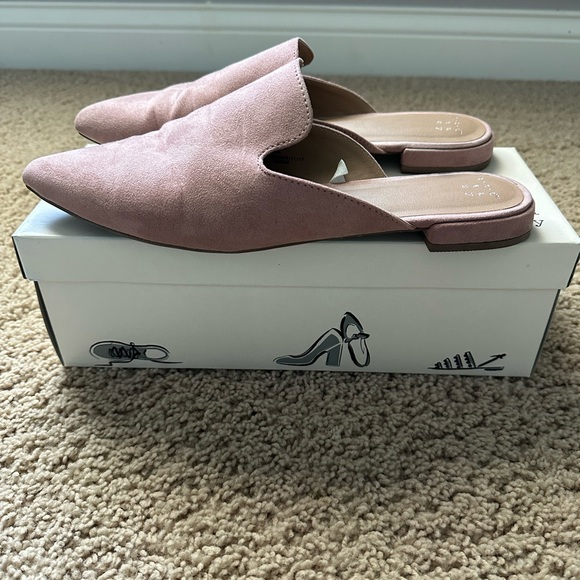 A New Day Pink Mules - Picture 3 of 5